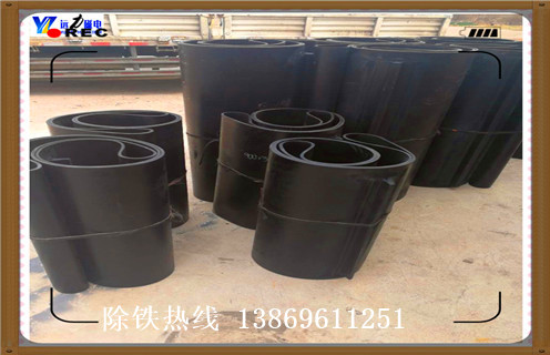 皮帶除鐵器，廣東輸煤皮帶除鐵器結構原理_廣東輸煤皮帶除鐵器結構原理怎么調整皮帶原因及如何調_刮板價格