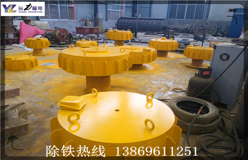 盤式電磁除鐵器，大連帶盤式電磁除鐵器_大連帶盤式電磁除鐵器安裝效果接線原理圖工作原理及內部結構